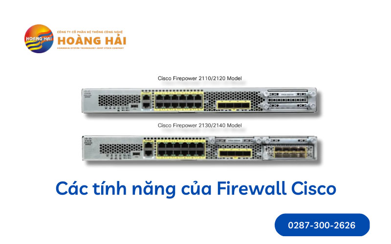 Tính năng của Firewall Cisco là gì
