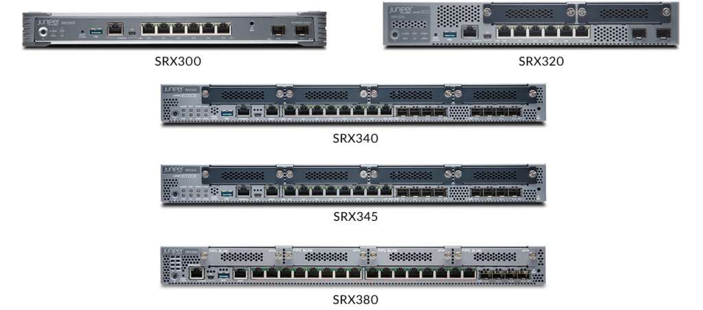 Một số dòng sản phẩm firewall Juniper