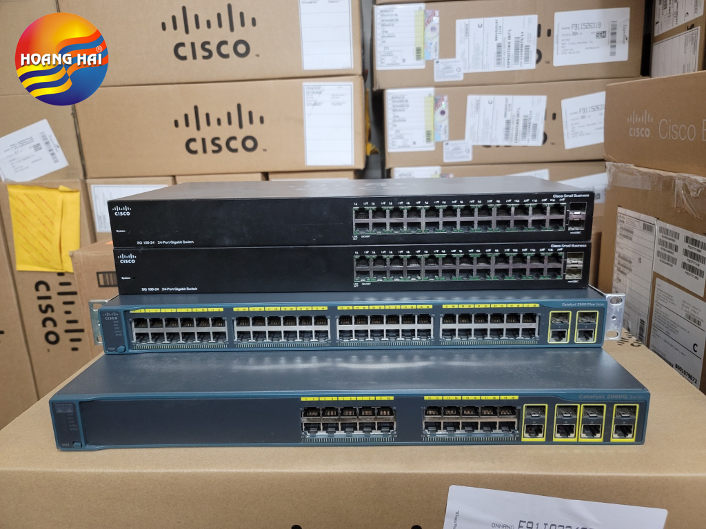 Cho thuê thiết bị mạng switch của Cisco