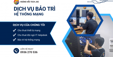 bảo trì hệ thống mạng cho doanh nghiệp