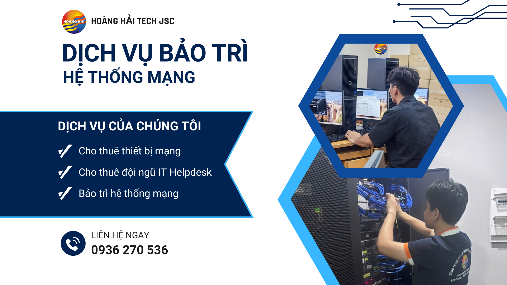 bảo trì hệ thống mạng cho doanh nghiệp
