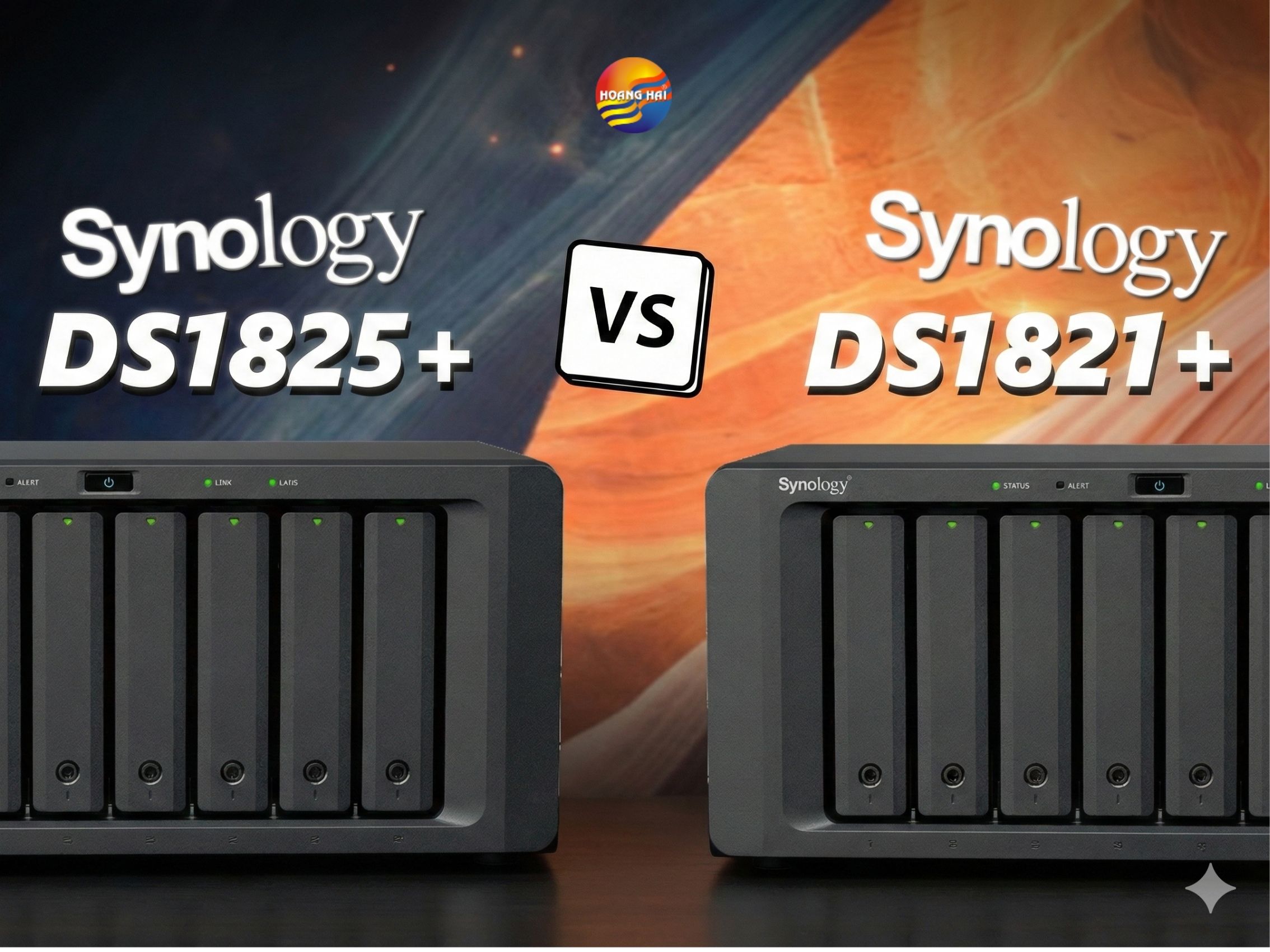 so sánh synology