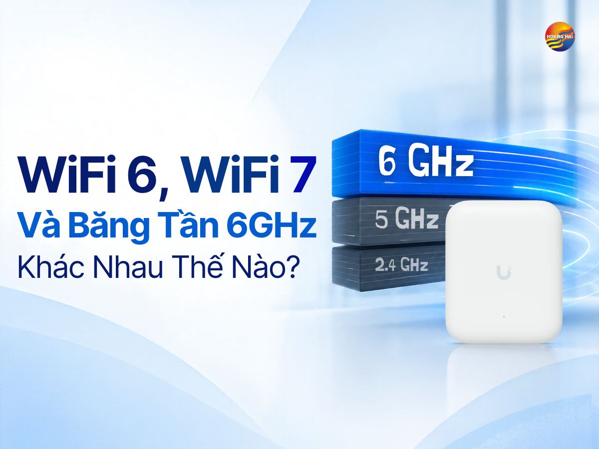 WiFi 6, WiFi 7 Và Băng Tần 6GHz Khác Nhau Thế Nào?